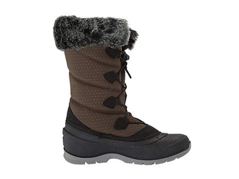 Kamik Women's Momentum 2 Snow Boot Fur Lined Warm Lace Boots