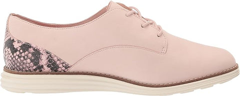 Cole Haan Original Grand Plain Oxford Peach Whip Nubuck Lace Up Low Top Sneakers