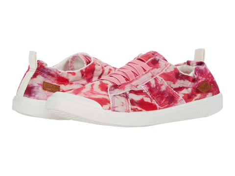 Blowfish Malibu Vex Berry Crush Tie Dye Lace-Up Rounded Toe Fashion Sneakers