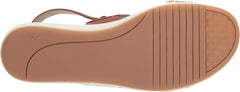 Aerosoles A2 Women's First Watch Flats Sandals Ankle Strap Dark Tan Combo