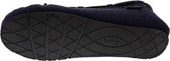 Clarks Women's Suede Moccasin Indoor and Outdoor Squared Toe Slip On Slippers