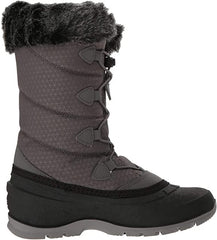 Kamik Momentum Charcoal (Original) Pull On Rounded Toe Waterproof Snow Boots