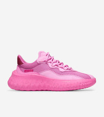 Cole Haan Generation Zerogrand II SQL Pink Clover/Rose Lace Up Low Top Sneakers