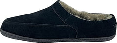 Clarks Perforated Suede Warm Plush Sherpa Lining Indoor Outdoor House Slippers