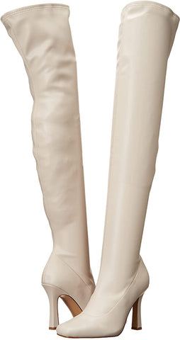 Steve Madden Prowl Bone Pull On Squared Close Toe Over The Knee Boot