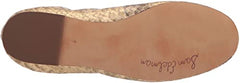 Sam Edelman Felicia Gold Slip On Rounded Closed Toe Flexible Ballet Flat