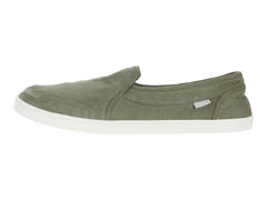 Sanuk PAIR O DICE Casual Canvas Slip On Loafers MILITARY GREEN