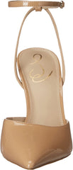 Sam Edelman Avril Golden Sand Pointy Toe Stiletto Heel Ankle Strap Fashion Pumps