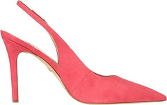 Sam Edelman Hazel Sling Dahlia Pink Pointed Toe Stiletto Heeled Pumps (Wide)