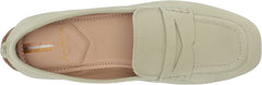 Sam Edelman Tucker Pistachio Slip On Squared Toe Flat Leather Fashion Loafers