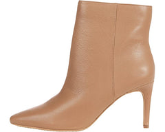 Vince Camuto Allost Natural Tan Pointy Almond Toe Stiletto Heeled Ankle Bootie