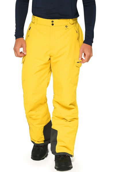 Arctix Men's Snow Sports Cargo Pant 34 Bamboo Yellow