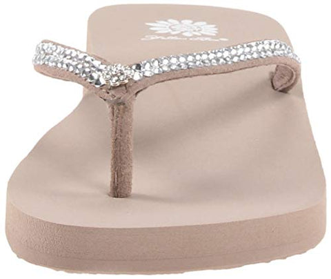 Yellow Box Jello Sandal Thong Wedge Flip Flop Sandals Rich Taupe