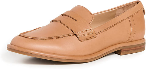 Sam Edelman Birch Light Cuoio Almond Toe Slip On Strap Fashion Classic Loafers