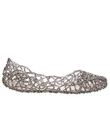 Glaze Alaska Layered Lines Jelly Ballet Flats