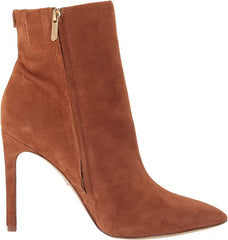 Sam Edelman Wrenley Frontier Brown Stiletto Heel Pointy Toe Fashion Ankle Bootie