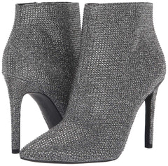 Jessica Simpson Women's Pelina3 Pewter Multi Glitter Pumps Ankle Bootie