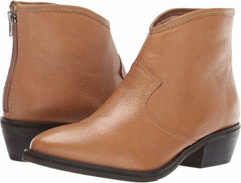 LFL Lust For Life Patron Ankle Boot Tan Leather Pointed Boot Western Booties