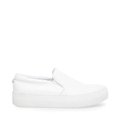 Steve Madden Gills-C womens Sneakers White Slip On Tennis Shoes