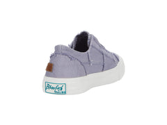 Blowfish Malibu Marley Dusty Lavander Color Washed Canvas Slip On Sneaker