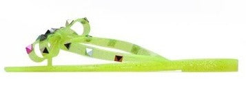 Cape Robbin HAMMERED Flip Flop Slide Sandals Slip On Yellow Clear Jelly Thong