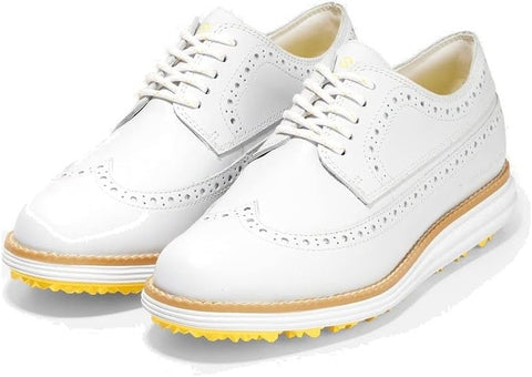 Cole Haan Original Grand Wing Oxford Golf Waterproof White/White Low Top Sneaker