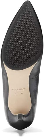 Cole Haan Grand Ambition Black Leather Pointed Toe Stiletto Heeled Classic Pumps