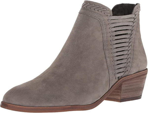 Vince Camuto Pippsy Greystone Taupe Cutout Low Cut Ankle Booties