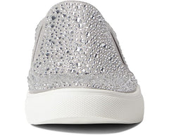 Steve Madden Adela Rhinestone Detailed Rounded Toe Slip On Sneakers