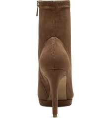 Jessica Simpson Valyn Tobacco High Stiletto Heel Pointed Toe Platform Booties