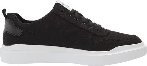 Cole Haan Grandpro Rally Canvas Court Black/Optic White Lace Up Low Top Sneakers