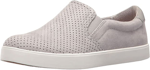 Dr. Scholl Shoes Women's Madison Sneaker, Grey Cloud Microfiber Perforated (8)