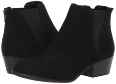 Esprit Tiffany Black Fashion Zipper Rounded Toe Block Heel Ankle Boots 8