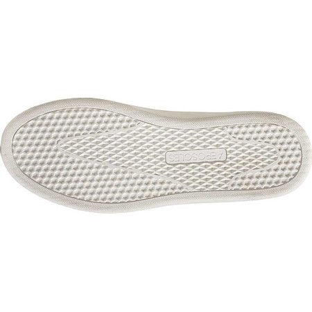 Aerosoles Term Paper Nude Lace Up Fabric White Platform Tennis Shoe Sneaker