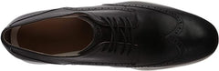 Cole Haan Grand Tour Wing Oxford Black Leather/White Lace Up Cutout Sneakers