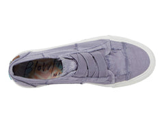 Blowfish Malibu Marley Dusty Lavander Color Washed Canvas Slip On Sneaker