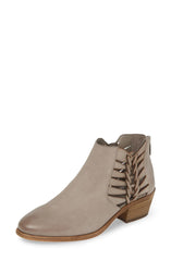 Vince Camuto Prestetta Elephant Pointy Toe Cut Out Side Braided Ankle Boots Wide