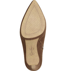Jessica Simpson Valyn Tobacco High Stiletto Heel Pointed Toe Platform Booties