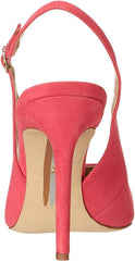 Sam Edelman Hazel Sling Dahlia Pink Pointed Toe Stiletto Heeled Pumps (Wide)