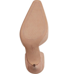 Jessica Simpson Cassiya Natural Nude Pointed Toe Strappy High Heeled Pumps