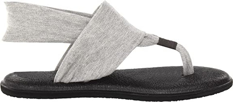 Sanuk Yoga Sling 2 Grey Printed Thong Casual Sandal