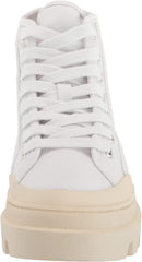 Circus by Sam Edelman Ivey Bright White Lace Up High Top Padded Insole Sneakers