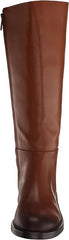 Sam Edelman Mable Rich Cognac Athletic Calf Round Toe Block Heel Mid-Calf Boots