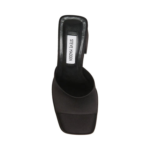 Steve Madden Cristo Platform Sandal Open Toe Chunky Heel Slip On Mule Pumps