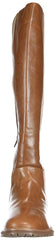 LFL by Lust For Life Mindset Cognac Leather Leather Flat Knee High Riding Boot