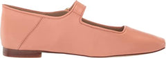 Sam Edelman Michaela Canyon Clay Mary Jane Buckled Ankle Strap Square Toe Flats