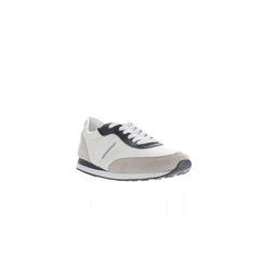 Sam Edelman Tori White Lace Up Almond-Toe Fashion Low Top Flat Trainer Sneakers