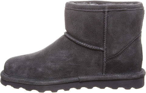 Bearpaw Women's Alyssa Charcoal Fur Lined Warm Comfortable Fashion Snow Boot