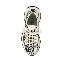 Steve Madden MAXIMA Leopard Platform Boyfriend Chunky Lace Up Sneakers