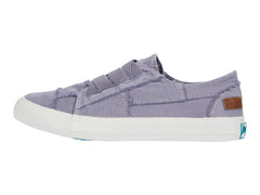 Blowfish Malibu Marley Dusty Lavander Color Washed Canvas Slip On Sneaker